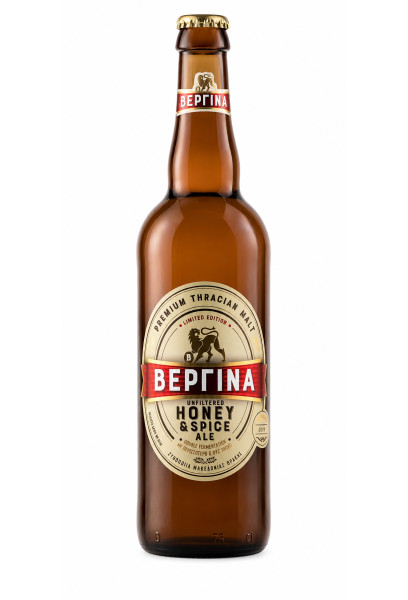 Βεργίνα Honey & spice Ale, 9.00% alc.